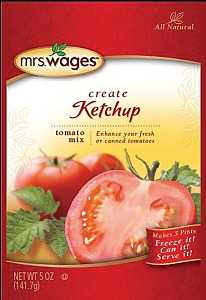 Mrs. Wages Ketchup Tomato Mix (5-Ounce Package)