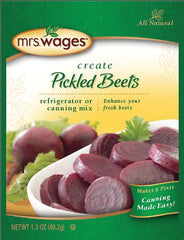Mrs. Wages Refrigerator Pickled Beets Mix 1.33 oz. (1 Pack) W612-J2425