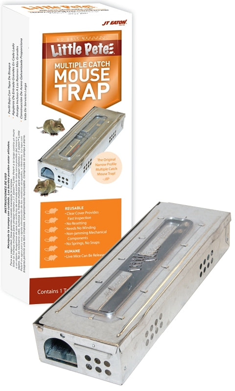 JT Eaton 428CL Mouse Trap with Clear Inspection Window, Pack of 1, N