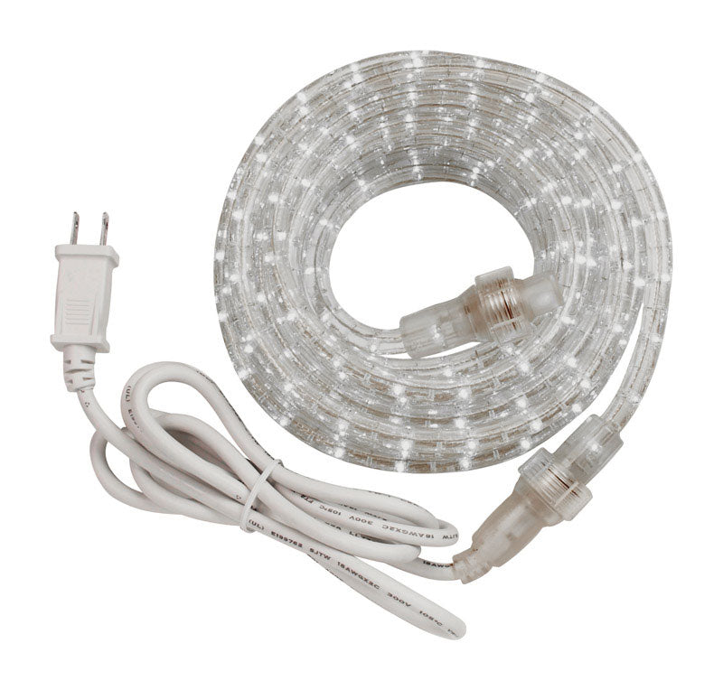 Westek LROPE6W Indoor/Outdoor LED White 6' Rope Light Kit, No Size, Clear