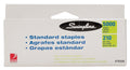 Swingline SWI79350 Standard Staples, 210/Strip, 5000/Box, Silver S7079350R