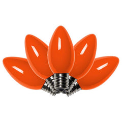 Celebrations C9 Replacement Bulbs Ceramic 7 W Orange BU4C9OORA