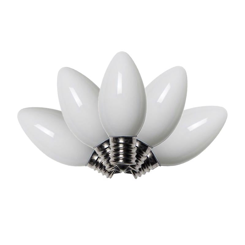 Celebrations C9 Replacement Bulbs Ceramic 7 W White