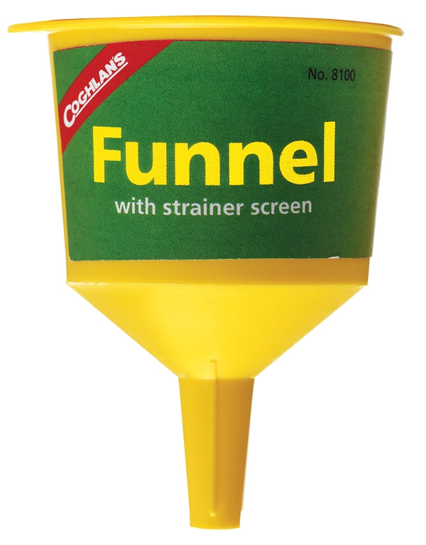 Coghlan's, Funnel, Yellow, 2 1/4" 8100