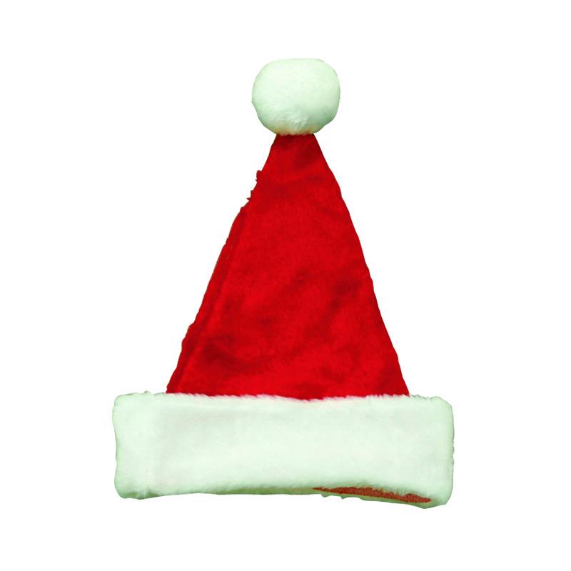Santa'S Best Plush Santa Hat Assortment 14'' (12-Pack)