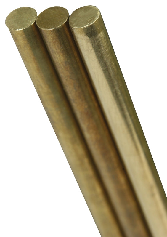 K & S Precision Metals 8165 5/32x12 SB Rod, Brass