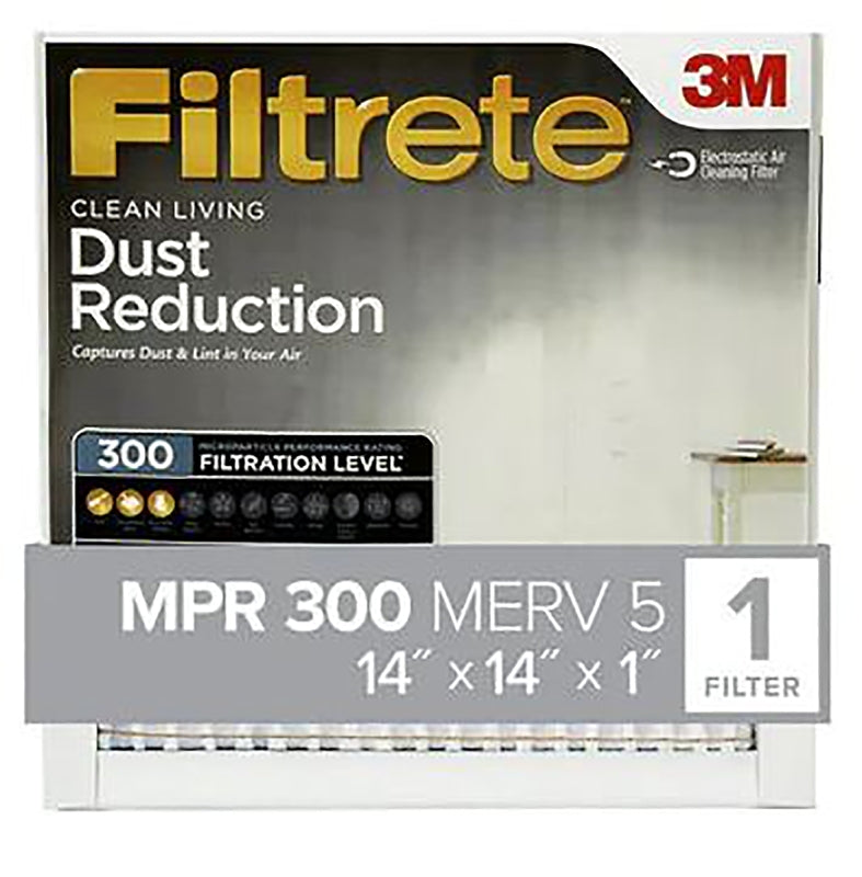Filtrete Filter AIR DUST&LINT 14X14X1IN 311-4 (4-Pack)