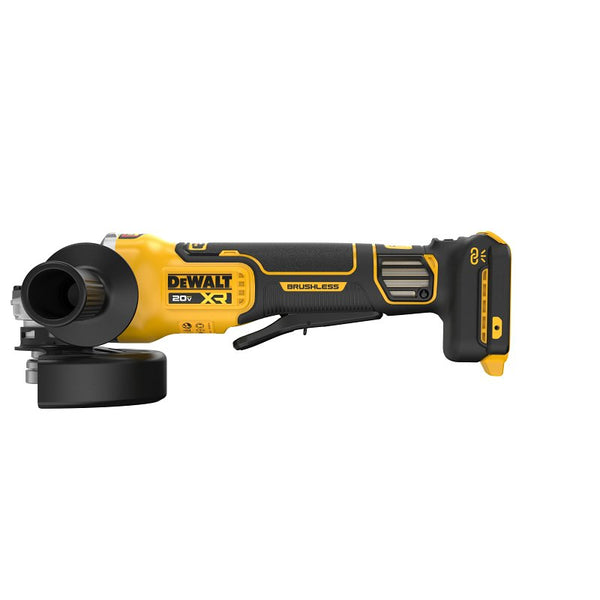 DEWALT 20V MAX* XR Brushless Cordless 4-1/2 in. - 5 in. Variable Speed Slide Switch Grinder (Tool Only) (DCG411VSB)