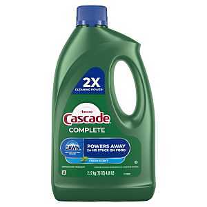 Cascade Dishwasher Detergent Gel, Fresh Scent, 75 oz
