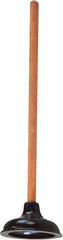 ProSource 8318-B toilet plunger, Black