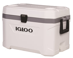 IGLOO Marine Ultra Cool Box, White/Grey, 51 Liter, 49350 50541