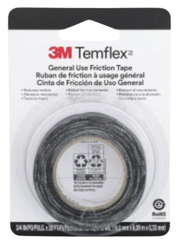3M 3407NA Friction Tape, 0.708-Inch x 240-Inch
