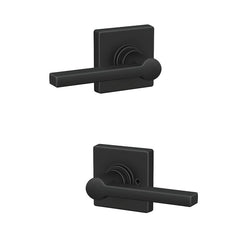 Schlage J10SOL622COL Solstice Passage Door Lever Set with Decorative Colton Trim from The J-Series J10SOL/SQR622