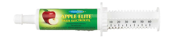 Farnam Apple Elite Horse Electrolyte Paste, Rapid replenisment of minerals lost in sweat during exercise, extreme weather and stressful conditions, 60 cc 100518854