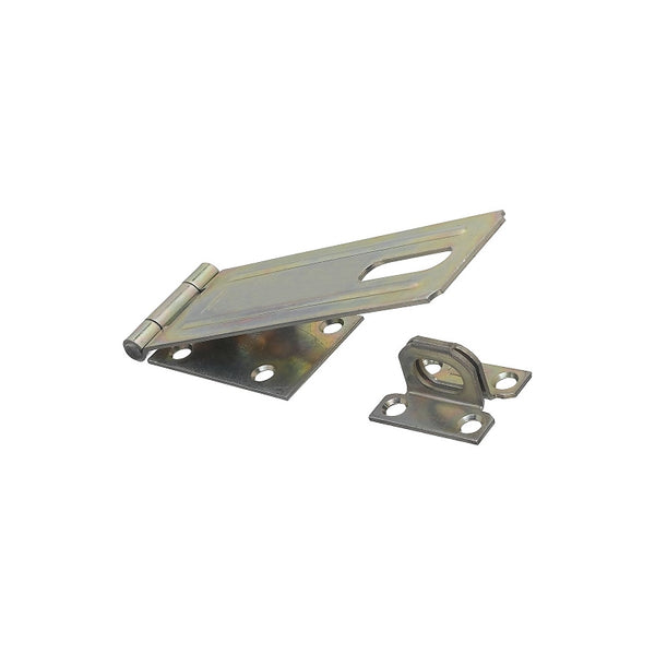 National Hardware N102-459 6in Steel Safety Hasp Latch, Zinc Plated