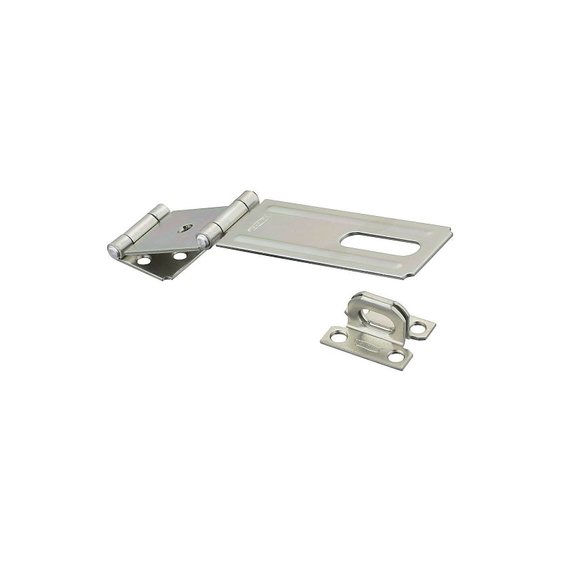 National Hardware N103-291 V34 Double Hinge Safety Hasp in Zinc plated