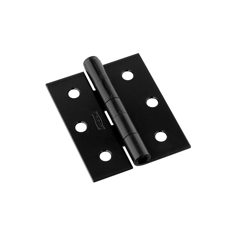 National Hardware N115-451 V129 Screen/Storm Door Hinges in Black, 3" x 2-1/2", 2 piece