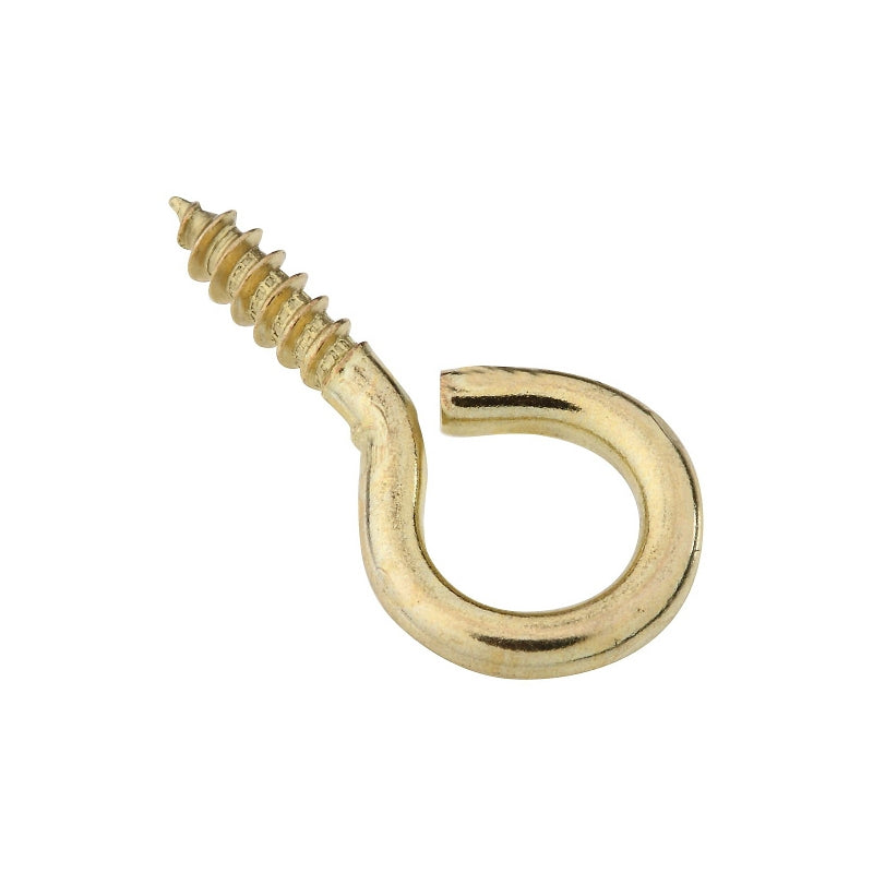 National Hardware N119-289 V2015 Screw Eyes - Solid Brass in Solid Brass, 4 pack