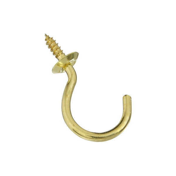 National Hardware Cup Hook Sol Brass1-1/2 N119-727