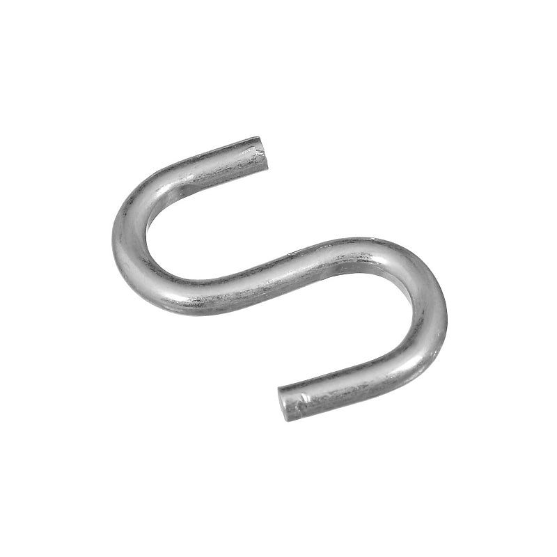 National Hardware N121-574 V2076 Open S Hooks in Zinc plated, 6 pack
