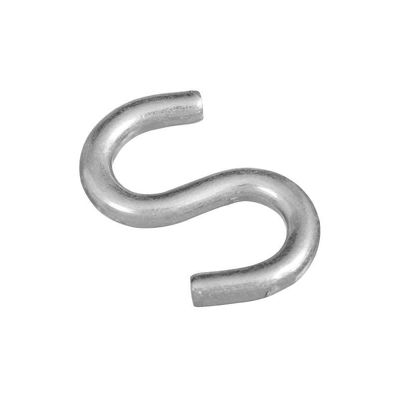 National Hardware N121-665 V2076 Open S Hooks in Zinc plated, 2 pack