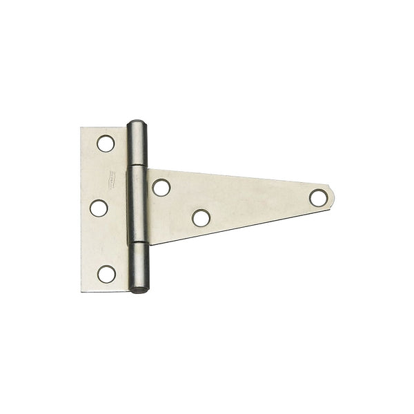 National Hardware B286 4" Zinc Plated Extra Heavy T Hinge N129-023