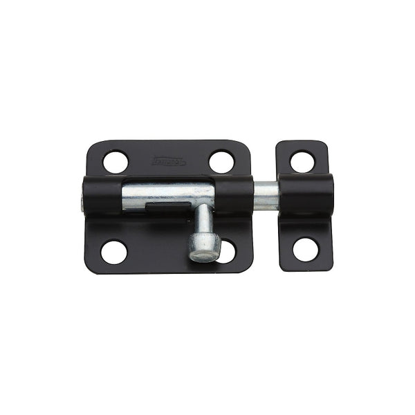 National Hardware N151-431 V834 Barrel Bolt in Black,2-1/2 Inch