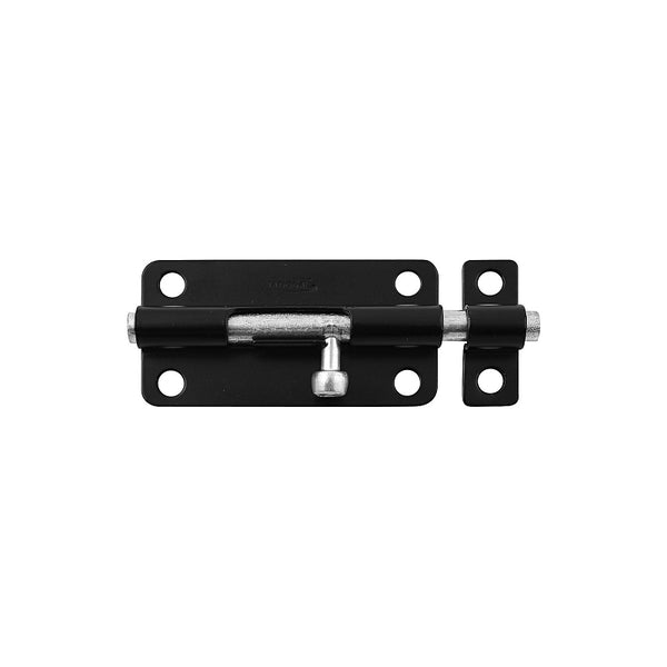 National Hardware N151-621 V834 Barrel Bolt in Black,4 Inch