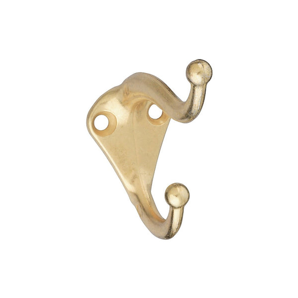 National Coat/Hat Hook Brass N154-575
