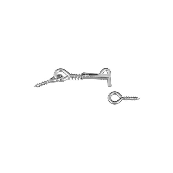 National Hardware N170-738 V2002 Safety Hooks and Eyes in Zinc plated