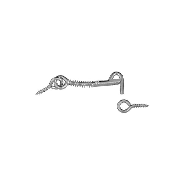 National Hardware N170-746 V2002 Safety Hooks and Eyes in Zinc plated,2-1/2 Inch
