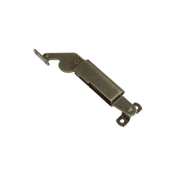National Hardware N208-678 V1893R Right Spring Lid Support in Antique Brass