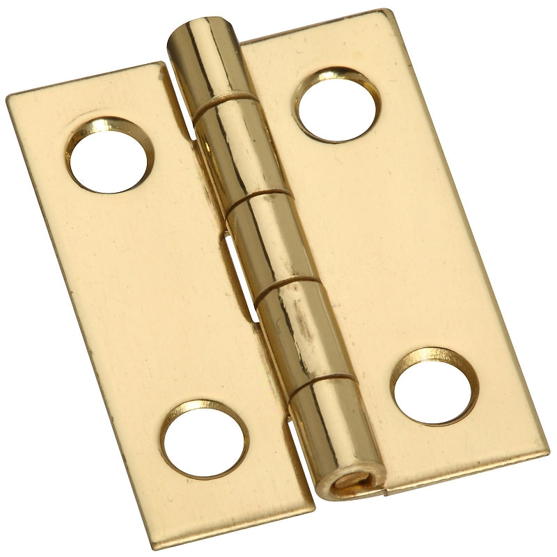 Deco Hinge Brs 1x3/4in
