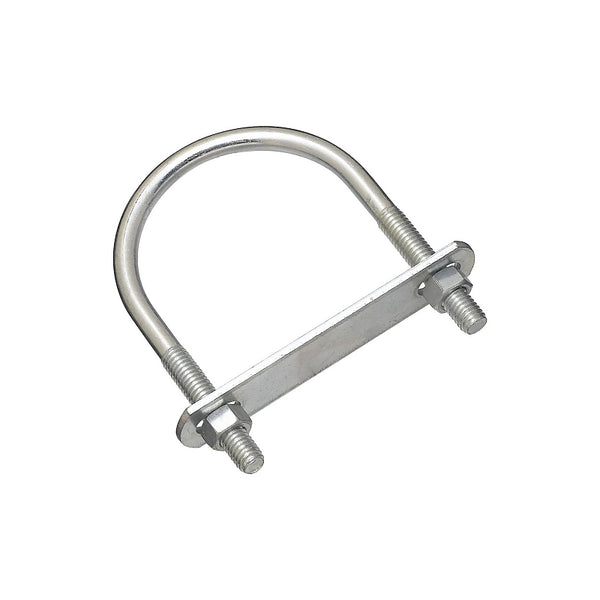 National Hardware N222-217 U Bolt, 652, 652-3/8"x3 x4-1/2, Zinc Plated
