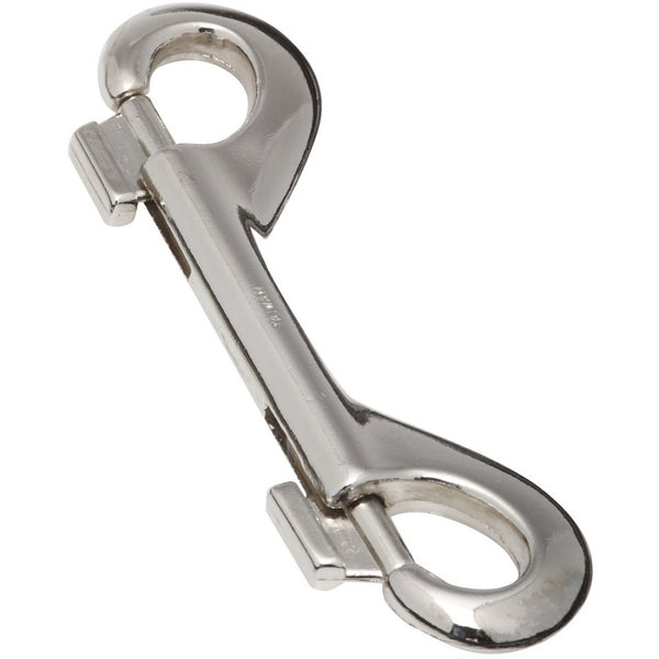 National Hardware N222-695 3033 Double Bolt Snaps in Nickel , 4-9/16"
