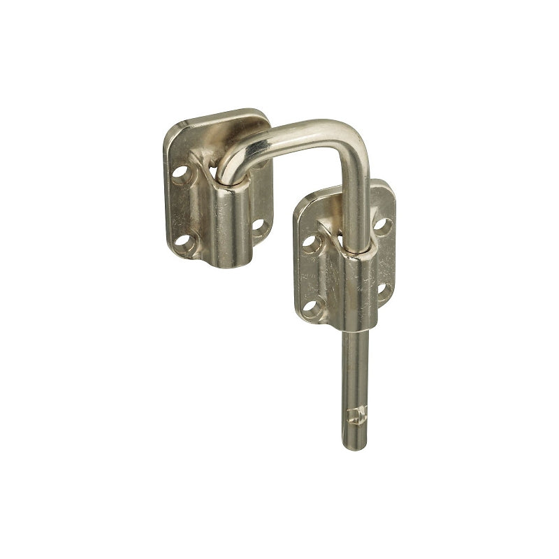 National Hardware N238-972 V800 Sliding Door Latch in Nickel