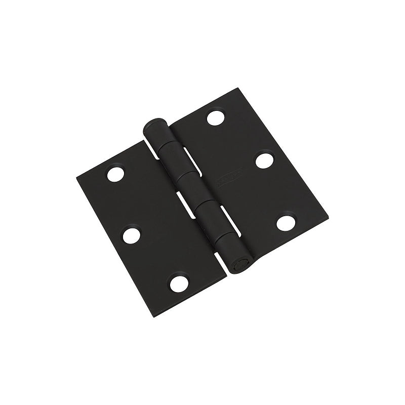 National Hardware N241-182 V512 Door Hinge in Black,3 Inch