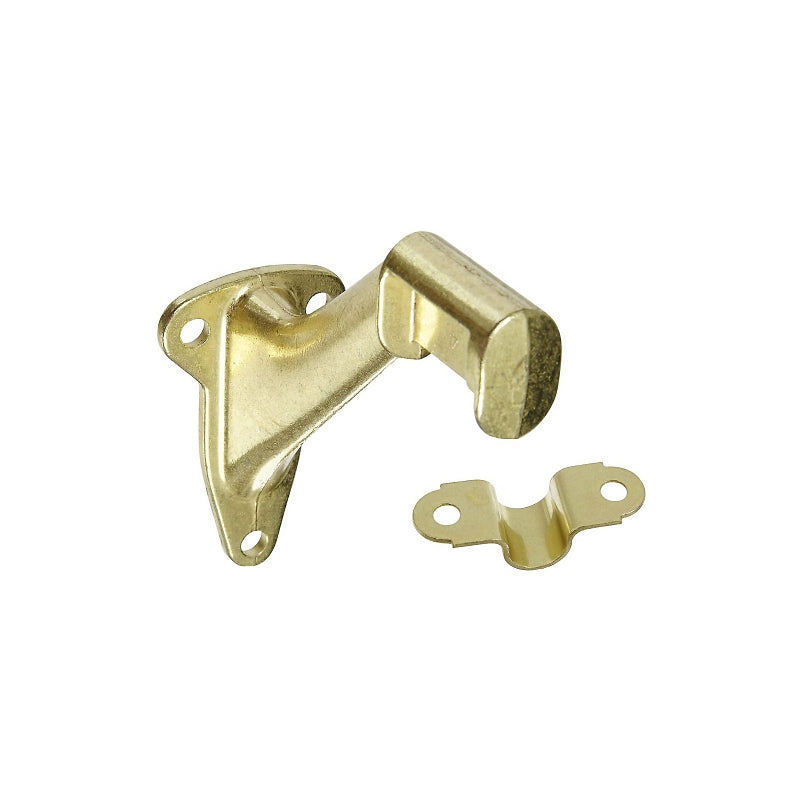 National Hardware SPB106 Handrail Brackets in Brass
