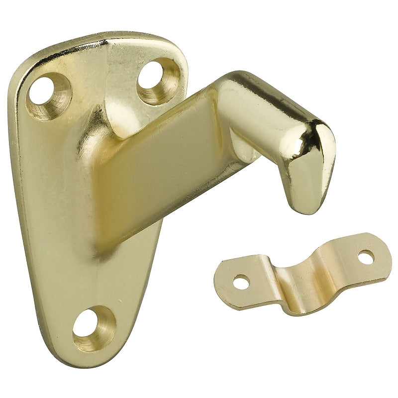 Stanley National Hardware SPB112 Handrail Brackets in Brass