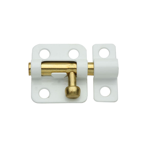 National Hardware N248-492 V833 Window Bolt in White,2 Inch