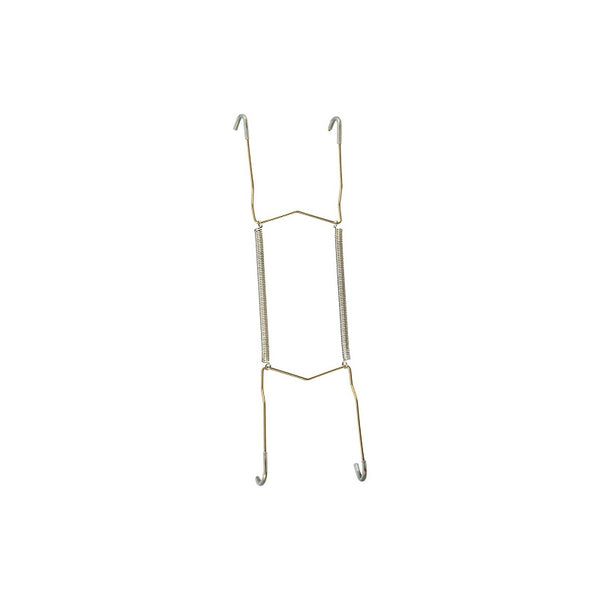 National Hardware N259-978 V2525 Plate Hangers in Brass , 8" - 11"