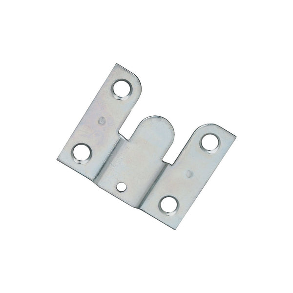 National Hardware N260-208 V2539 Flush Mount Hangers in Zinc, 1-3/4" x 1-1/2", 2 piece