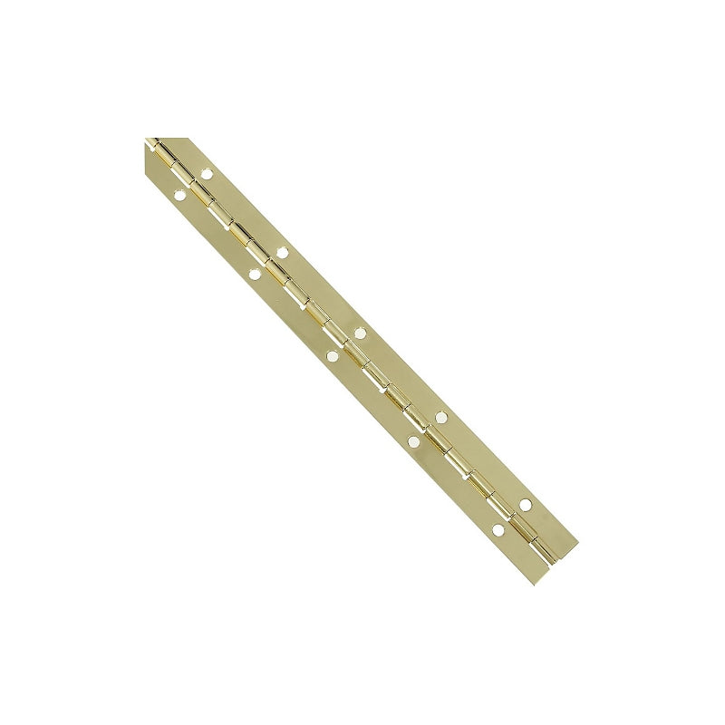 National Hardware N265-355 V570 Continuous Hinge in Brass,1-1/16" x 12"