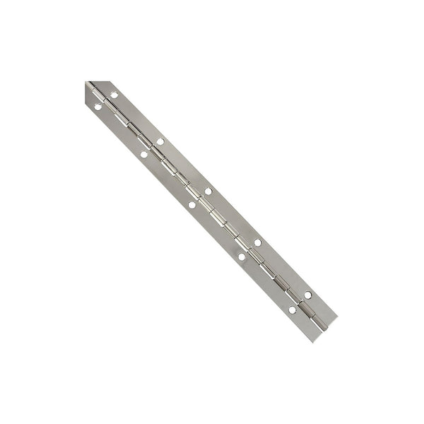National Hardware N265-371 V570 Continuous Hinge in Nickel,1-1/16" x 12"