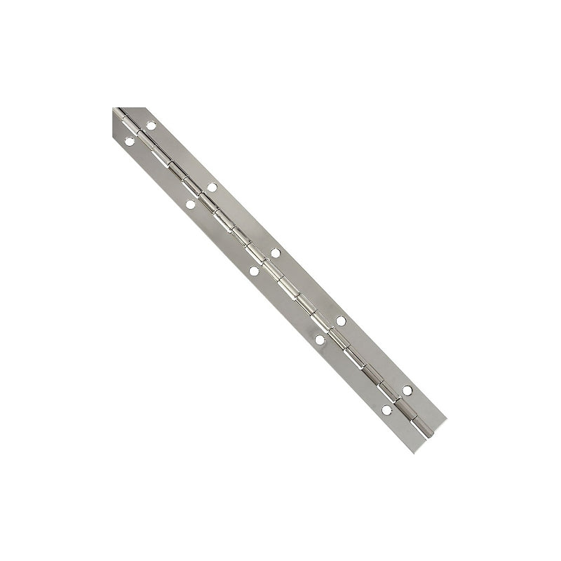 National Hardware N265-371 V570 Continuous Hinge in Nickel,1-1/16" x 12"
