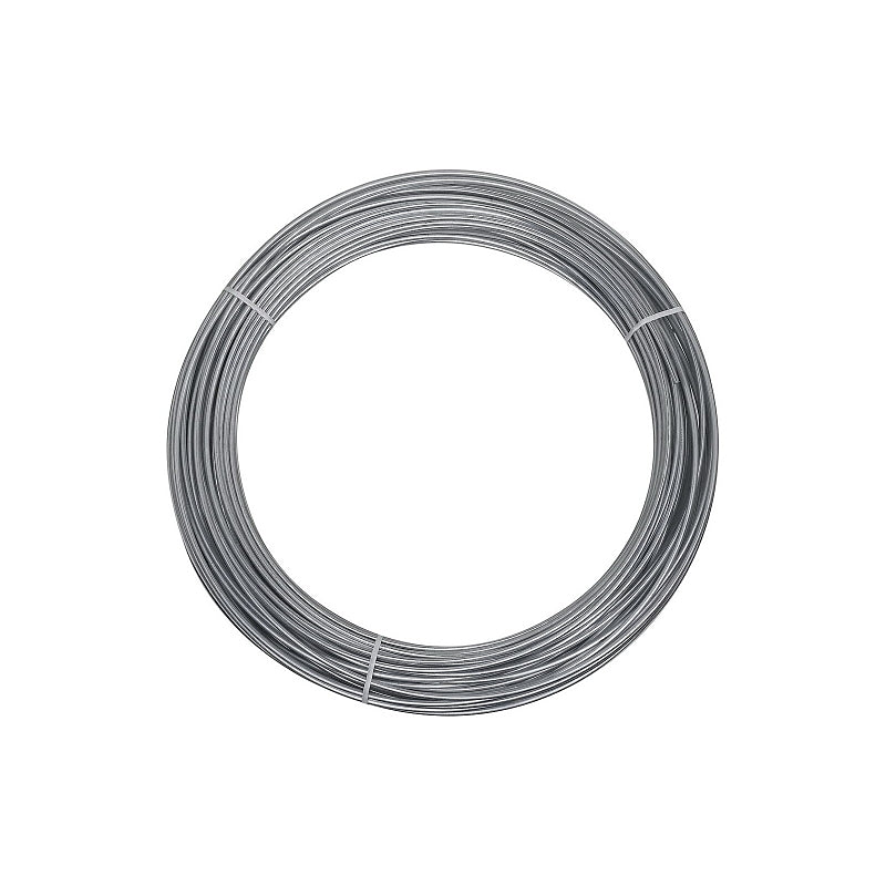 National Hardware Galvanized Steel Wire Mesh 12 Gauge x 100 ft Roll Heavy Duty Fence Wire for Chicken Coops Garden Fencing Animal Pens Crafts 300 lbs Load Limit Rust Resistant
