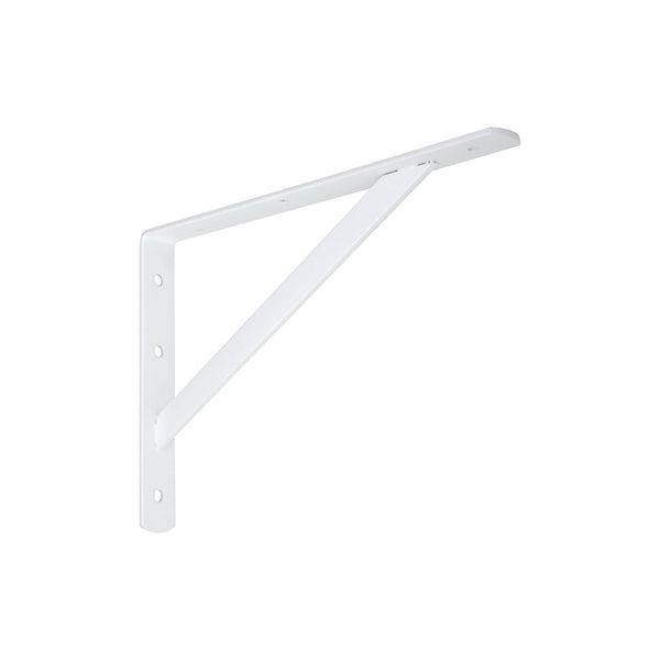 National Hardware N301-630 111BC Super Strength Shelf Bracket in White,12 Inch