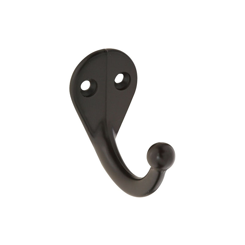 National Hardware N330-795 V162 Clothes Hooks in Oil Rubbed Bronze, 2 pack