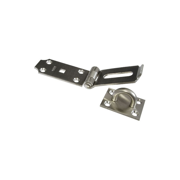 National Hardware, 7-1/2", Stainless Steel N342-550 Hasp
