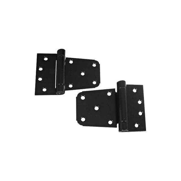 National Hardware N342-592 Gate Hinges 3-1/2In, 3-1/2", Black